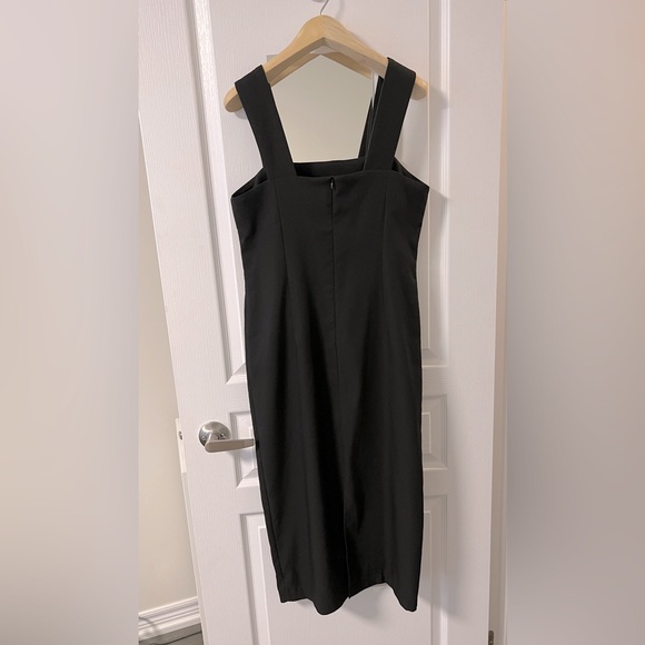 Oak + Fort black strappy dress size m medium new - Picture 2 of 3